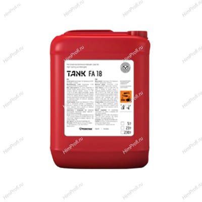 Кислотное высокопенное моющее средство TANK FA 18 23 кг.